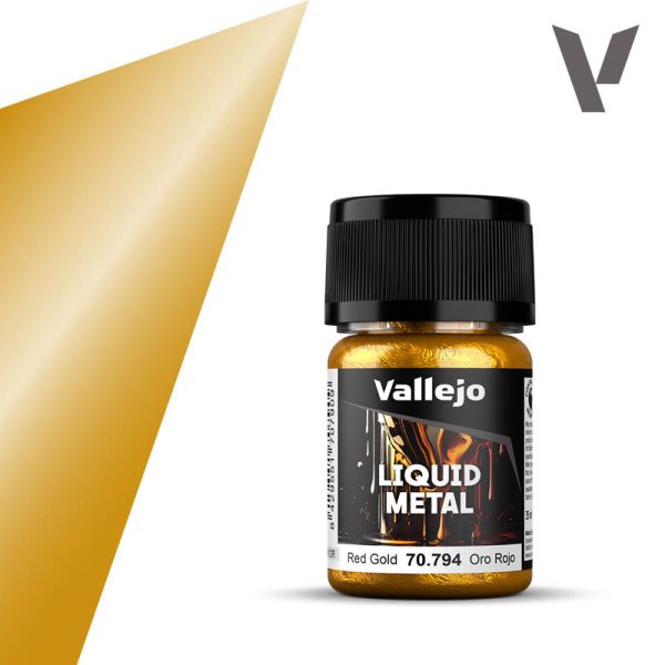 Metallic Liquid - Red Gold - VAL70794 - 35ml